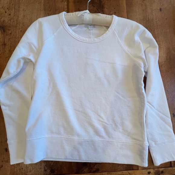 James Perse Sweatshirt, Size 2, White - NWT - Picture 2 of 9